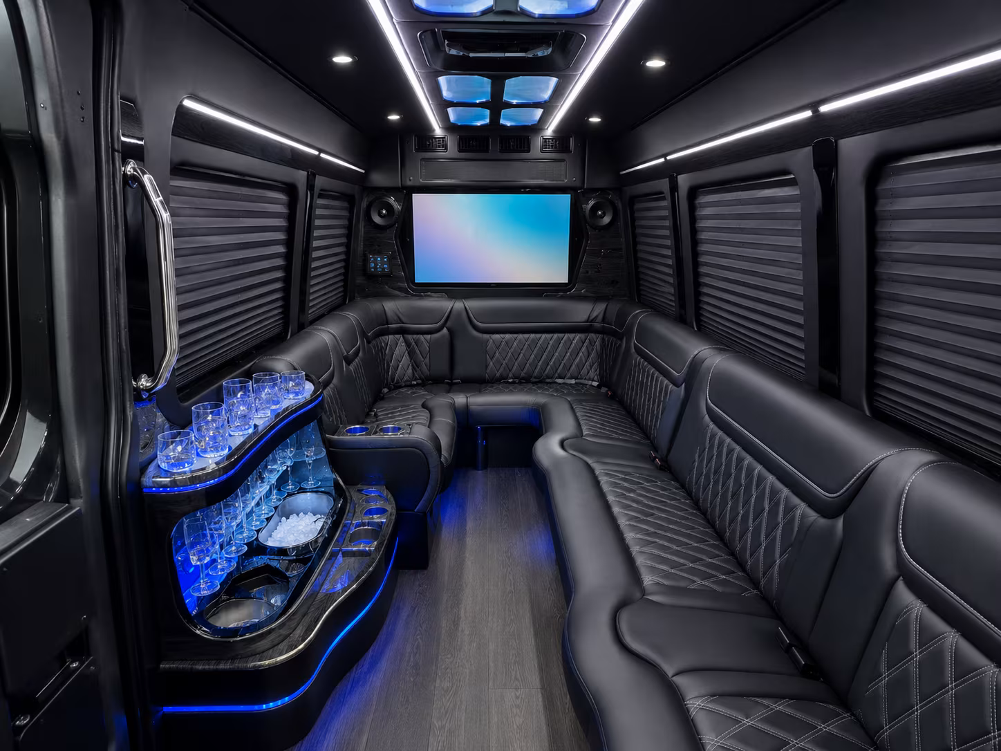 bus rentals for revolution concert house and garden city shows