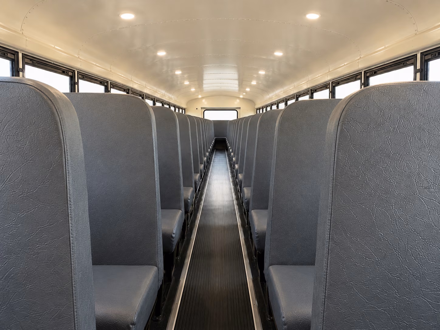 caldwell school bus inside