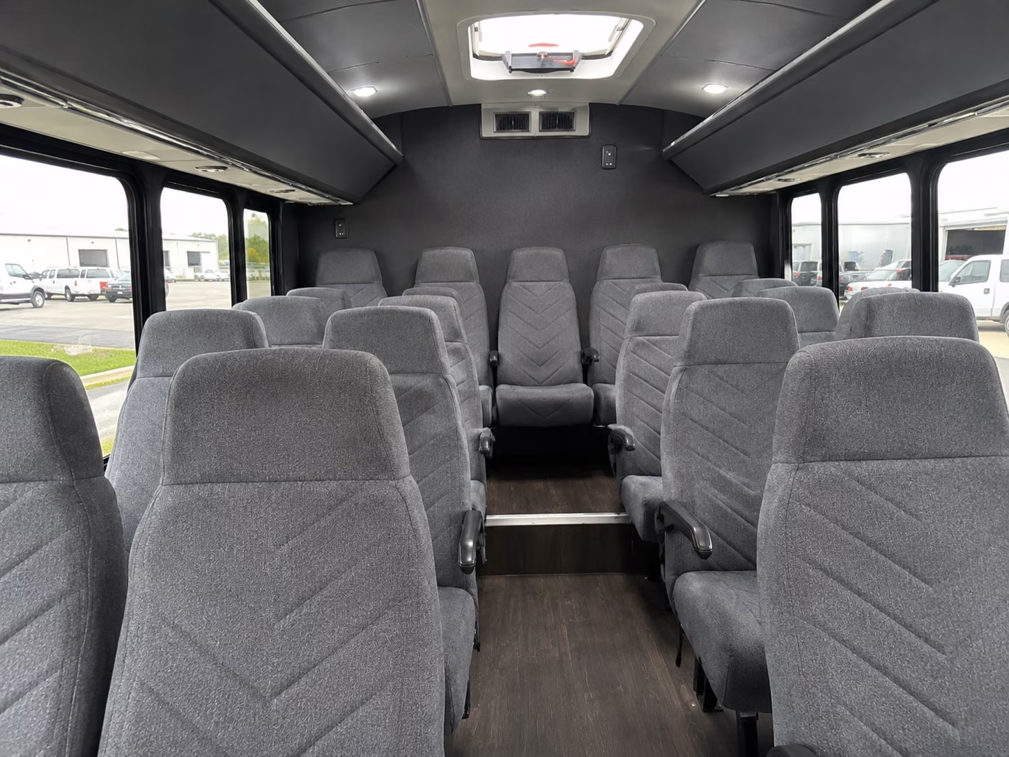 caldwell school event transportation onboard seating