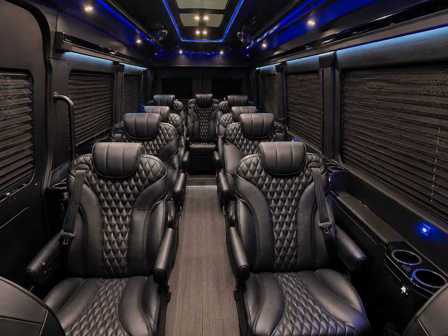 caldwell sprinter van with driver inside