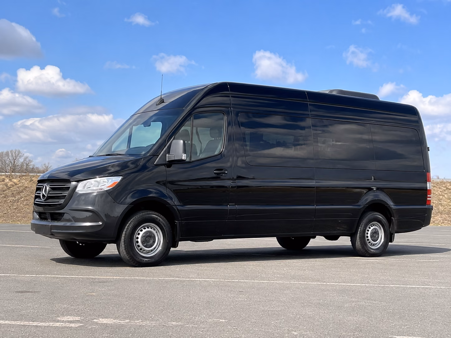 caldwell sprinter van with driver