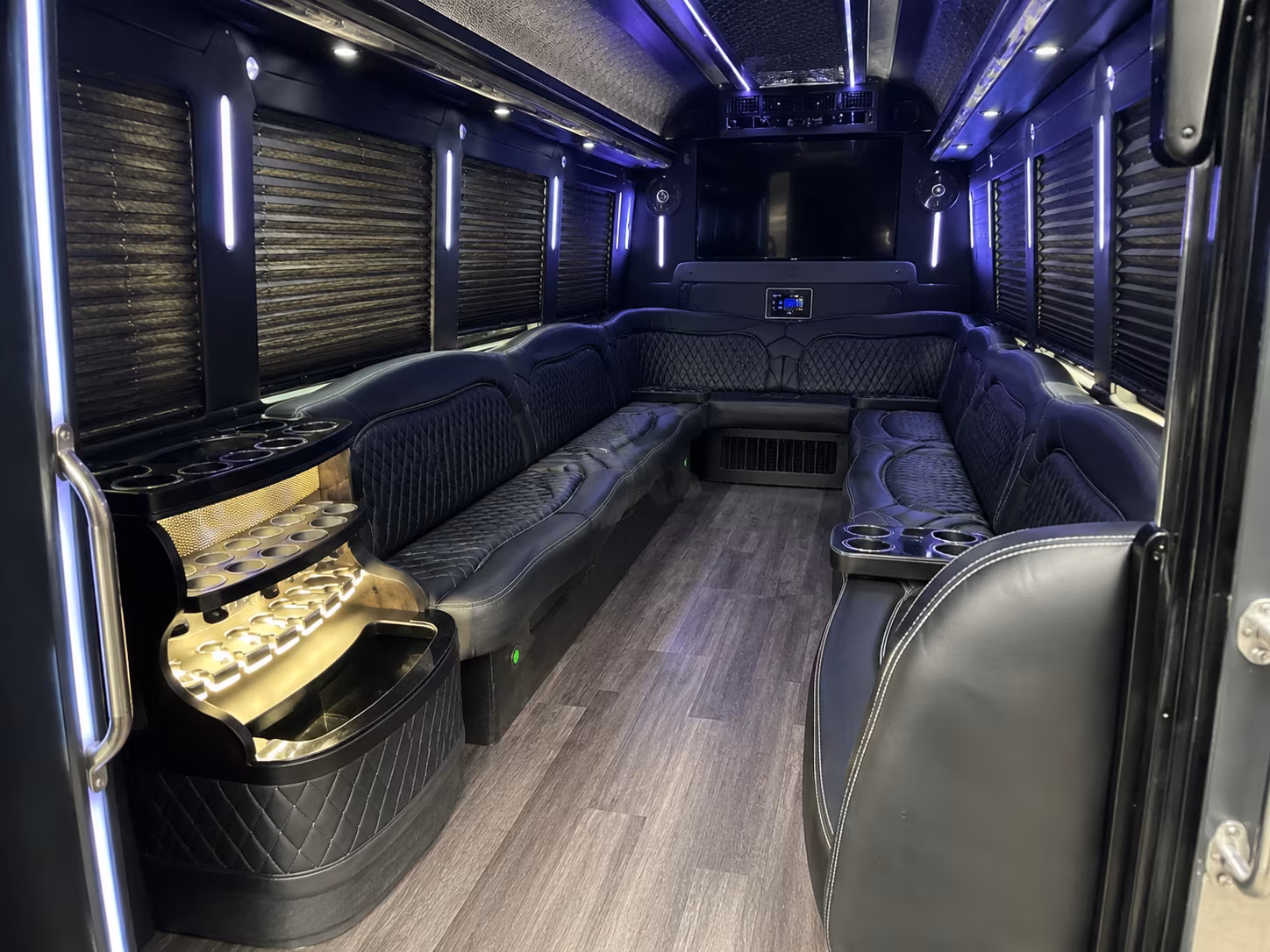 corporate party bus rental