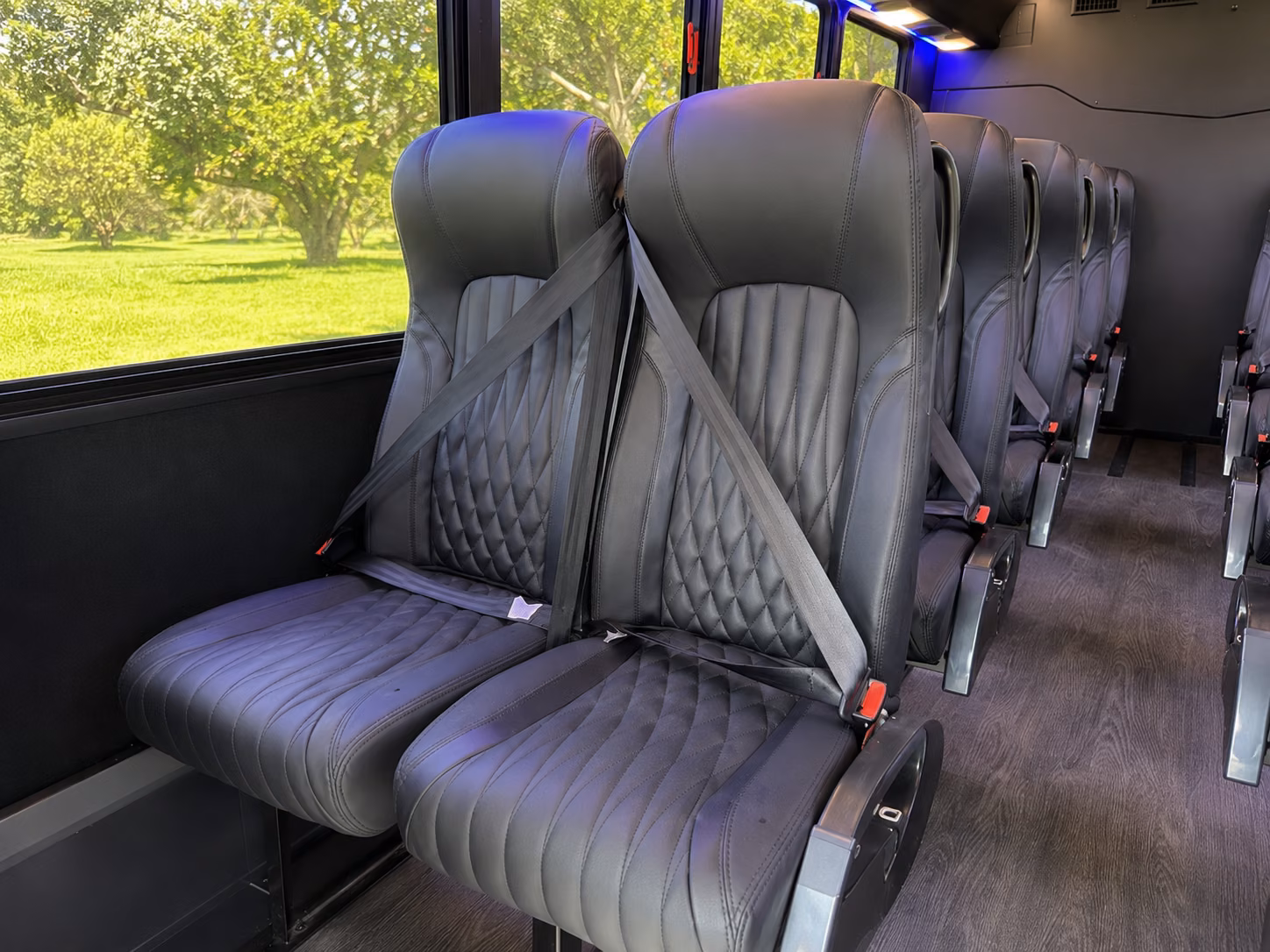 does the day of the week or the date change what a bus rental costs in caldwell