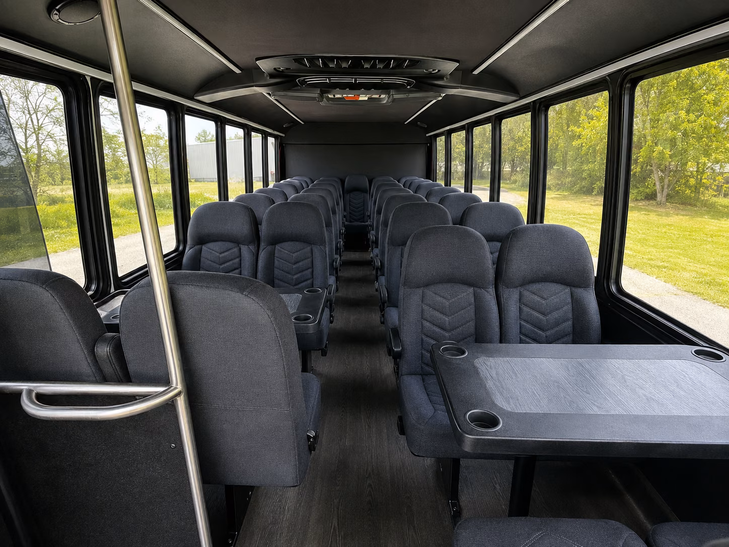 minibuses and charter buses for boise hawks baseball at memorial stadium