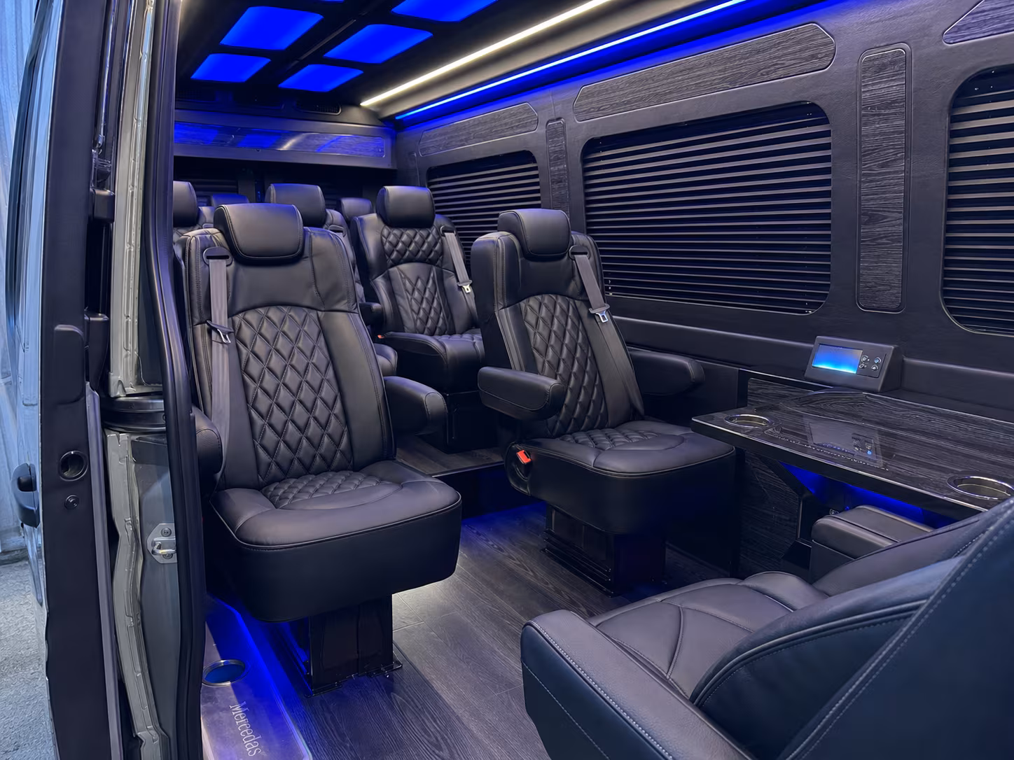 sprinter van transportation for groups and events across caldwell