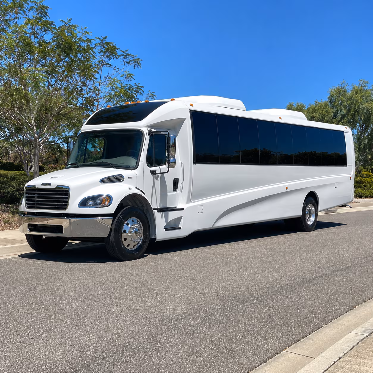 transportation buses for multi venue concert nights across canyon county